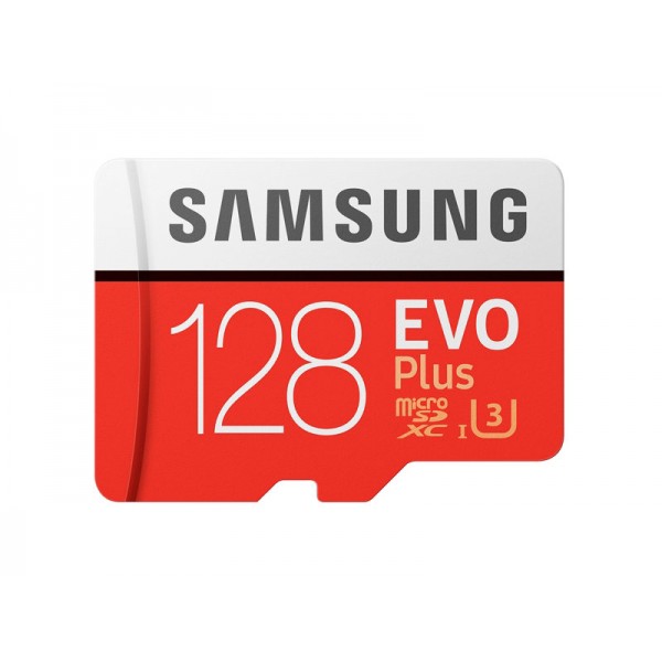 128GB MicroSD Card Samsung EVO Plus U3 Class 10